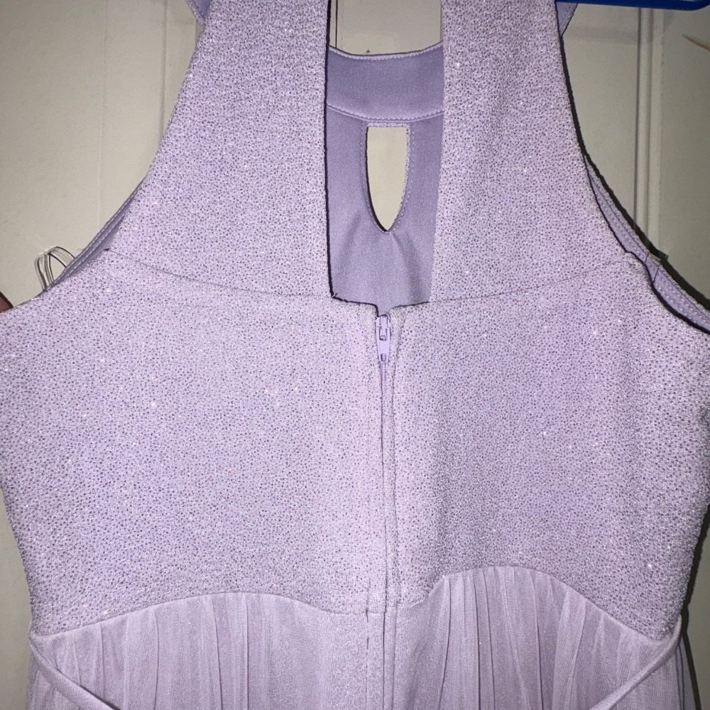 Girls Lilac dress - semi formal - girls cute dress - Picture 6 of 8